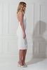 ROMERO PEARL MIDI DRESS - IVORY