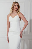 ROMERO PEARL MIDI DRESS - IVORY