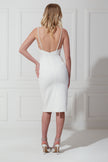 ROMERO PEARL MIDI DRESS - IVORY