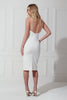 ROMERO PEARL MIDI DRESS - IVORY