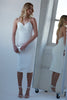 ROMERO PEARL MIDI DRESS - IVORY