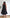 SAFFIRA BELTED FULL SKIRT MIDI DRESS - BLACK