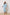 CATALINA COWL BACK PEARL BUTTON DRESS - PALE BLUE