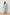 CATALINA COWL BACK PEARL BUTTON DRESS - PALE BLUE