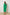 CATALINA COWL BACK PEARL BUTTON DRESS - EMERALD GREEN