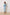 CATALINA COWL BACK PEARL BUTTON DRESS - PALE BLUE