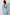 CATALINA COWL BACK PEARL BUTTON DRESS - PALE BLUE