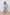 VIOLA KNITTED PEARL BUTTON MIDI - CORNFLOWER BLUE