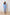 VIOLA KNITTED PEARL BUTTON MIDI - CORNFLOWER BLUE