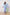 VIOLA KNITTED PEARL BUTTON MIDI - CORNFLOWER BLUE