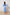 VIOLA KNITTED PEARL BUTTON MIDI - CORNFLOWER BLUE