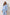 **PRE ORDER** ELIZABETH PEPLUM PEARL TROUSER SUIT - PALE BLUE