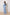 **PRE ORDER** ELIZABETH PEPLUM PEARL TROUSER SUIT - PALE BLUE