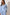 **PRE ORDER** ELIZABETH PEPLUM PEARL TROUSER SUIT - PALE BLUE