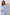 **PRE ORDER** ELIZABETH PEPLUM PEARL TROUSER SUIT - PALE BLUE