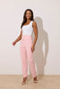 **PRE ORDER** TABITHA PEARL TUXEDO TROUSER SUIT - PALE PINK