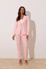 **PRE ORDER** TABITHA PEARL TUXEDO TROUSER SUIT - PALE PINK