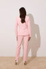 **PRE ORDER** TABITHA PEARL TUXEDO TROUSER SUIT - PALE PINK