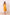 SAFFIRA BELTED FULL SKIRT MIDI DRESS - SUNSHINE ORANGE