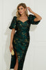 **PRE ORDER** CAMELLIA SWEETHEART METALLIC RUCHE MIDI - GREEN GOLD