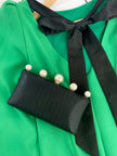 ZIVA PEARL CLUTCH - BLACK